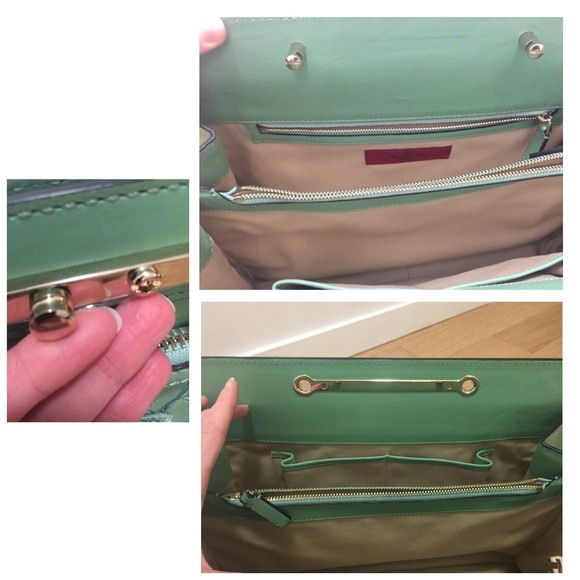 Valentino Large Leather Demetra Bag - Picture 7 of 8